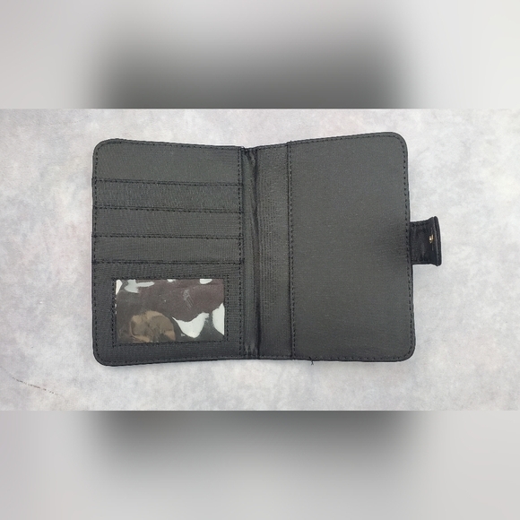 Passport Wallet‎ Black Velvet Floral  Embroidered - Picture 3 of 10